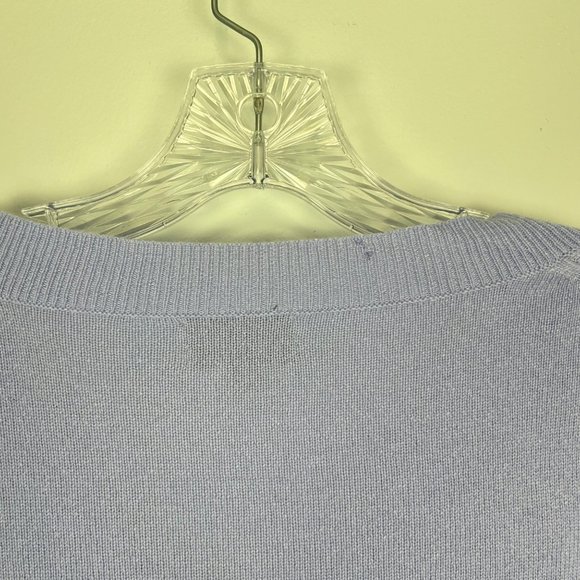 J Crew Collection Cashmere V Neck Sweater Lavender Purple 29660 size XS - Picture 5 of 12